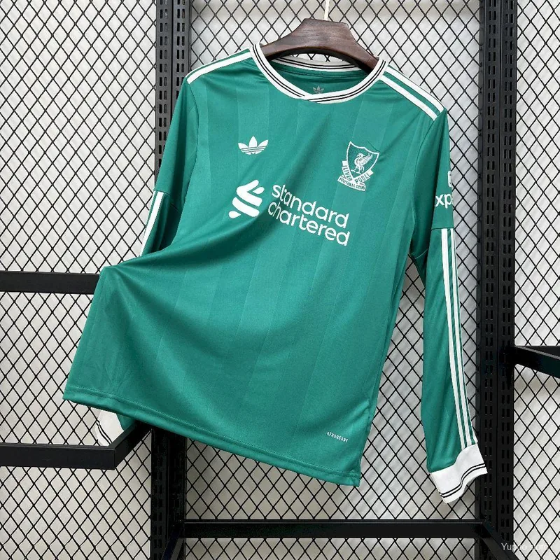 Camiseta Liverpool 2025/26 TERCERA MANGA LARGA VERSION FAN